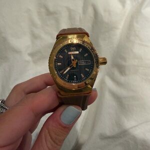 Technomarine Gold and Brown Men's Watch